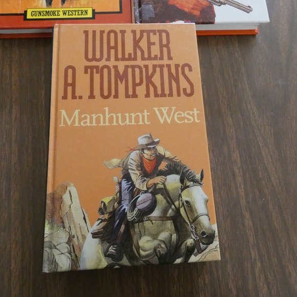 5 Vintage Western Hardback Books Various Authors - Picture 4 of 8